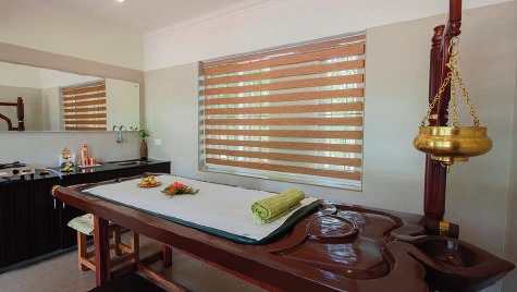 Sala de tratamentos Ayurveda